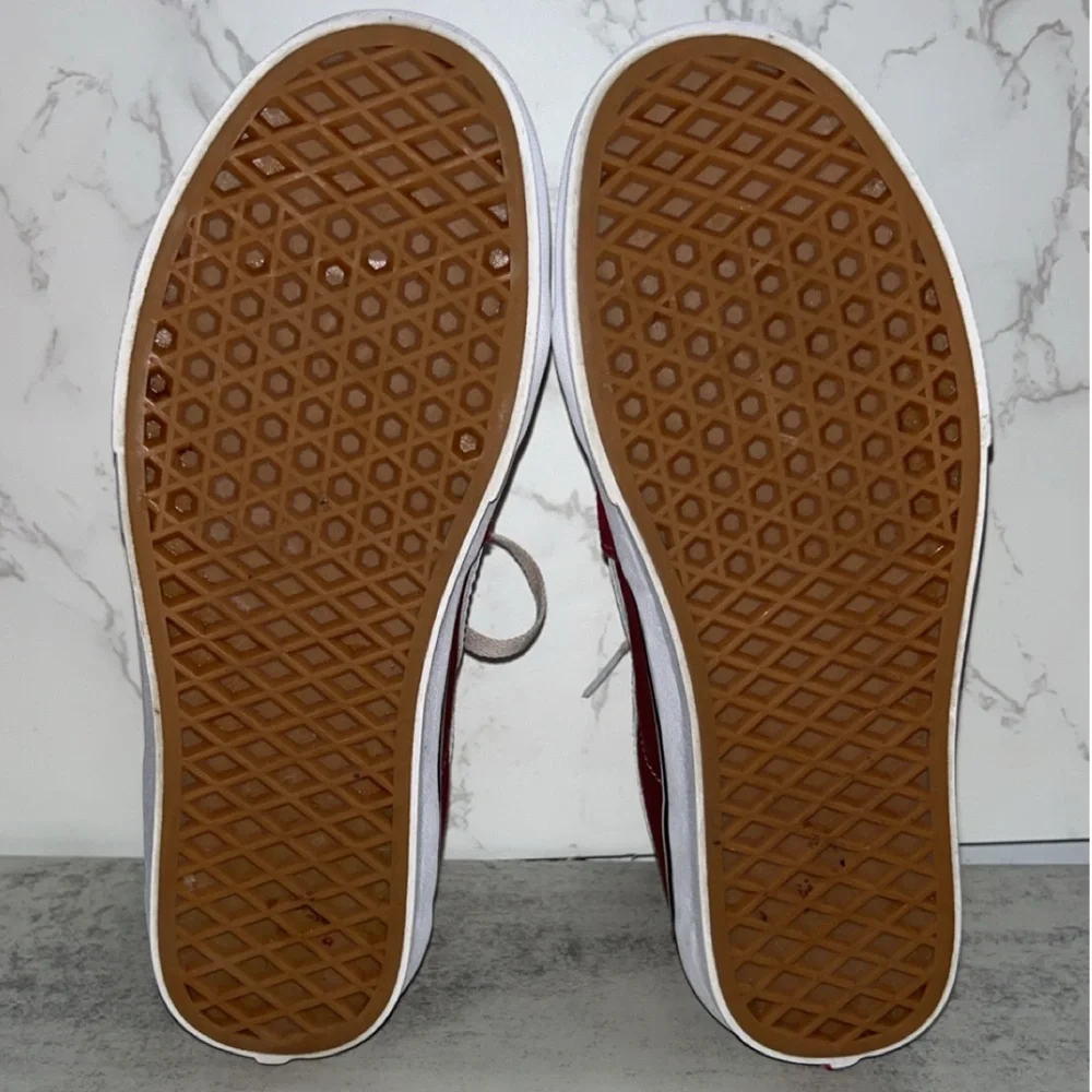 Vans Maroon Sk8 Hi Top - Picture 8 of 11